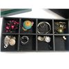 Image 2 : 2 JEWELRY BOXES WITH COSTUME JEWELRY