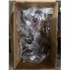 Image 2 : BOX OF HOSE CLAMPS, AND OFFICE ACCESSORIES