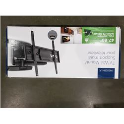 INSIGNIA 47"-80" FULL MOTION TV WALL MOUNT