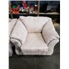 Image 3 : BEIGE MICROFIBER COUCH AND LOVESEAT SET