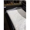 Image 2 : GREY WOOD DOUBLE SIZE BED FRAME (MATTRESS NOT INCLUDED)