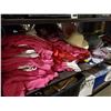 Image 2 : SHELF LOT OF DOLLAR STORE ITEMS, TSHIRTS, SANDALS, HALLOWEEN MASKS AND MORE