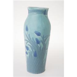 Josef Ekberg Gustafsberg jugendvas sgraffitodekor 1913 H 40 smärre krackeleringar