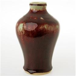 Henning Nilsson Höganäs vas oxblod 1989 H 21