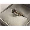 Image 2 : LADIES 14K / 18K WHITE & YELLOW GOLD RING DIAMOND SOLITAIRE - APPRAISED VALUE $3110.00