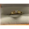 Image 1 : LADIES 14K  WHITE & YELLOW GOLD RING DIAMOND SOLITAIRE - APPRAISED VALUE $2700.00