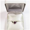 Image 4 : 10K  NATURAL RUBY(0.65CT) DIAMOND(0.04CT) RING