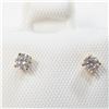 Image 1 : 14K DIAMOND (0.16CT) EARRINGS
