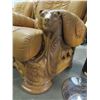 Image 2 : HAND CARVED WOOD BEAR CHAIR