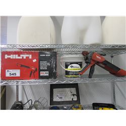 HILTI DISPENSERS & WOOD SCREWS