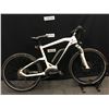 Image 1 : WHITE BMW/BOSCH ELECTRIC ASSIST FRONT SUSPENSION COMMUTER BIKE WITH FRONT AND REAR HYDRAULIC DISC