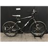 Image 1 : BLACK AGGRESSOR COMP 21 SPEED GT FRONT SUSPENSION MOUNTAIN BIKE WITH FRONT AND REAR DISC BRAKES, XL