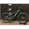 Image 1 : BLUE AND GREEN GT AGGRESSOR COMP 21 SPEED FRONT SUSPENSION MOUNTAIN BIKE WITH FRONT AND REAR DISC