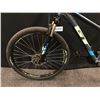 Image 9 : BLUE AND GREEN GT AGGRESSOR COMP 21 SPEED FRONT SUSPENSION MOUNTAIN BIKE WITH FRONT AND REAR DISC