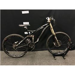 BLACK SPECIALIZED ENDURO 27 SPEED FULL SUSPENSION DOWNHILL MOUNTAIN BIKE WITH FRONT AND REAR