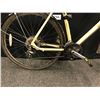 Image 2 : SAND YELLOW HARO BRIDGEPORT 21 SPEED FRONT SUSPENSION TRAIL BIKE WITH FRONT AND REAR DISC BRAKES,