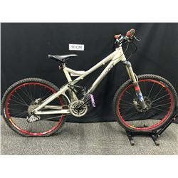 BROWN GIANT REIGN0 27 SPEED FULL SUSPENSION MOUNTAIN BIKE WITH FRONT AND REAR HYDRAULIC DISC