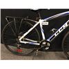 Image 2 : BLUE AND WHITE CCM KROSSPORT 21 SPEED FRONT SUSPENSION TRAIL BIKE WITH FRONT AND REAR DISC BRAKES,