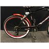 Image 2 : BLACK KENT BAYSIDE 7 SPEED CRUISER BIKE