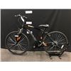 Image 8 : BLACK NAKAMURA ROYAL 18 SPEED FRONT SUSPENSION HYBRID TRAIL BIKE, LARGE FRAME SIZE