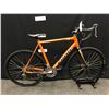 Image 1 : ORANGE KONA JAKE CX 20 SPEED ROAD BIKE WITH FRONT AND REAR DISC BRAKES, 59 CM FRAME SIZE