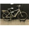 Image 1 : GREY RALEIGH CALIFORNIA 7 SPEED ELECTRIC ASSIST COMMUTER BIKE WITH FRONT AND REAR DISC BRAKES, NO