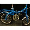 Image 2 : BLUE BODYLINE SINGLE SPEED FOLDING BIKE