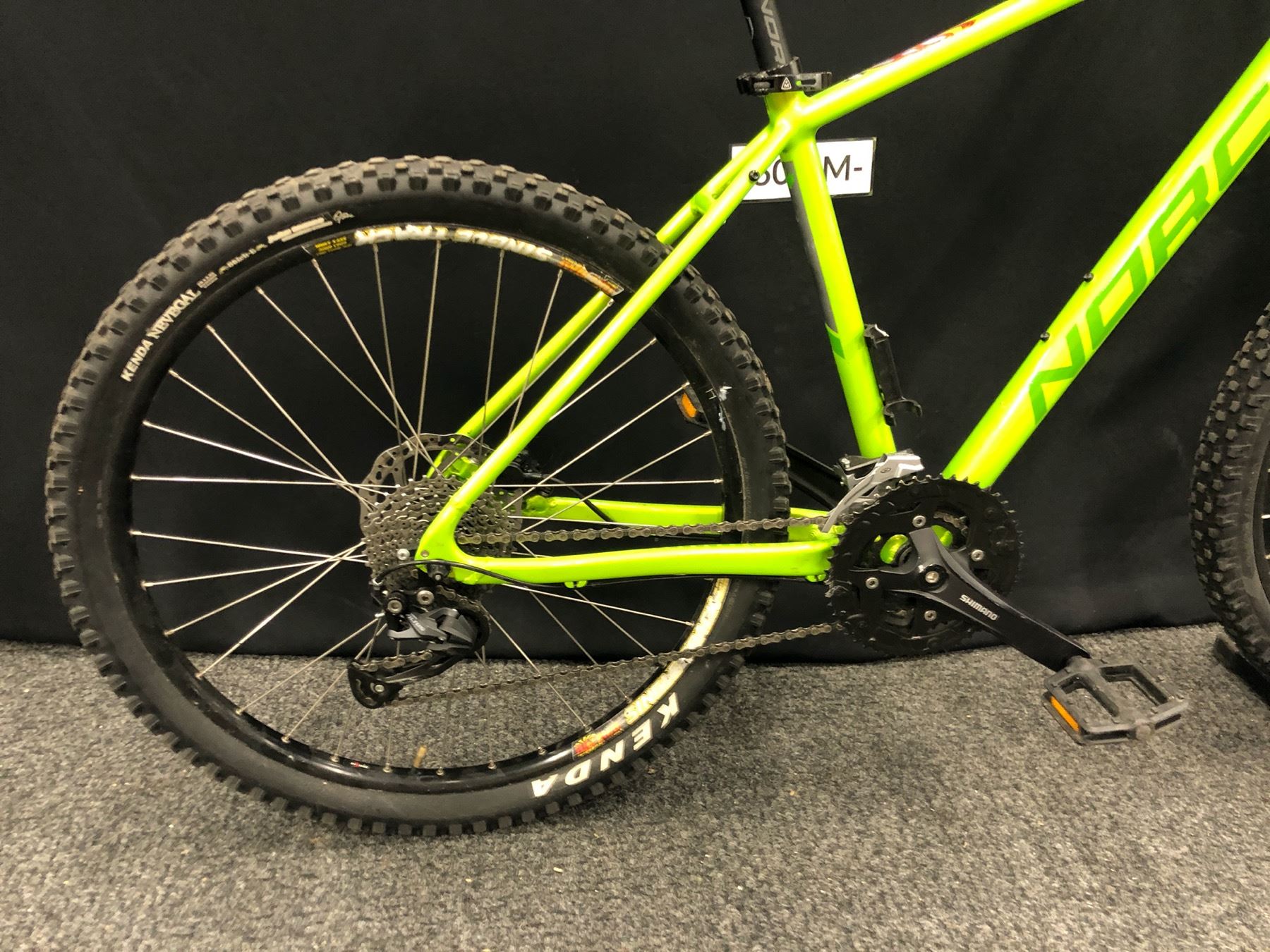 GREEN NORCO XFR 3 FRONT 27 SPEED FRONT SUSPENSION MOUNTAIN BIKE WITH green-norco-xfr-3-front-27-speed-front-suspension-mountain-bike-with