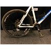 Image 2 : BLUE AND WHITE CANNONDALE F7 24 SPEED FRONT SUSPENSION MOUNTAIN BIKE WITH FRONT AND REAR DISC