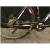 Image 2 : BLACK AND RED EUROBIKE XC 550 21 SPEED ROAD BIKE WITH FRONT AND REAR DISC BRAKES, NEEDS NEW SEAT