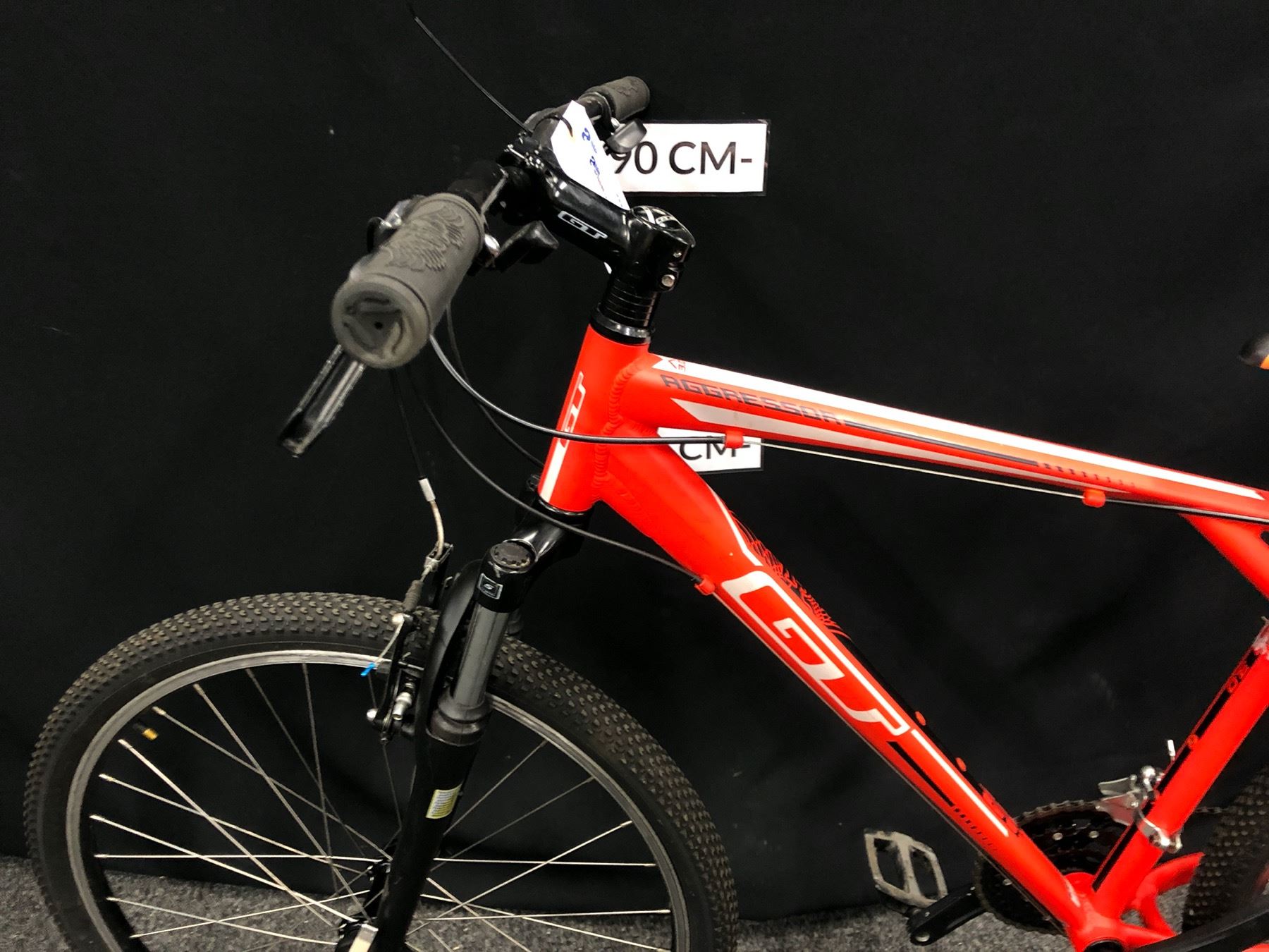 ORANGE GT AGGRESSOR 3.0 21 SPEED FRONT SUSPENSION MOUNTAIN BIKE, REAR ...