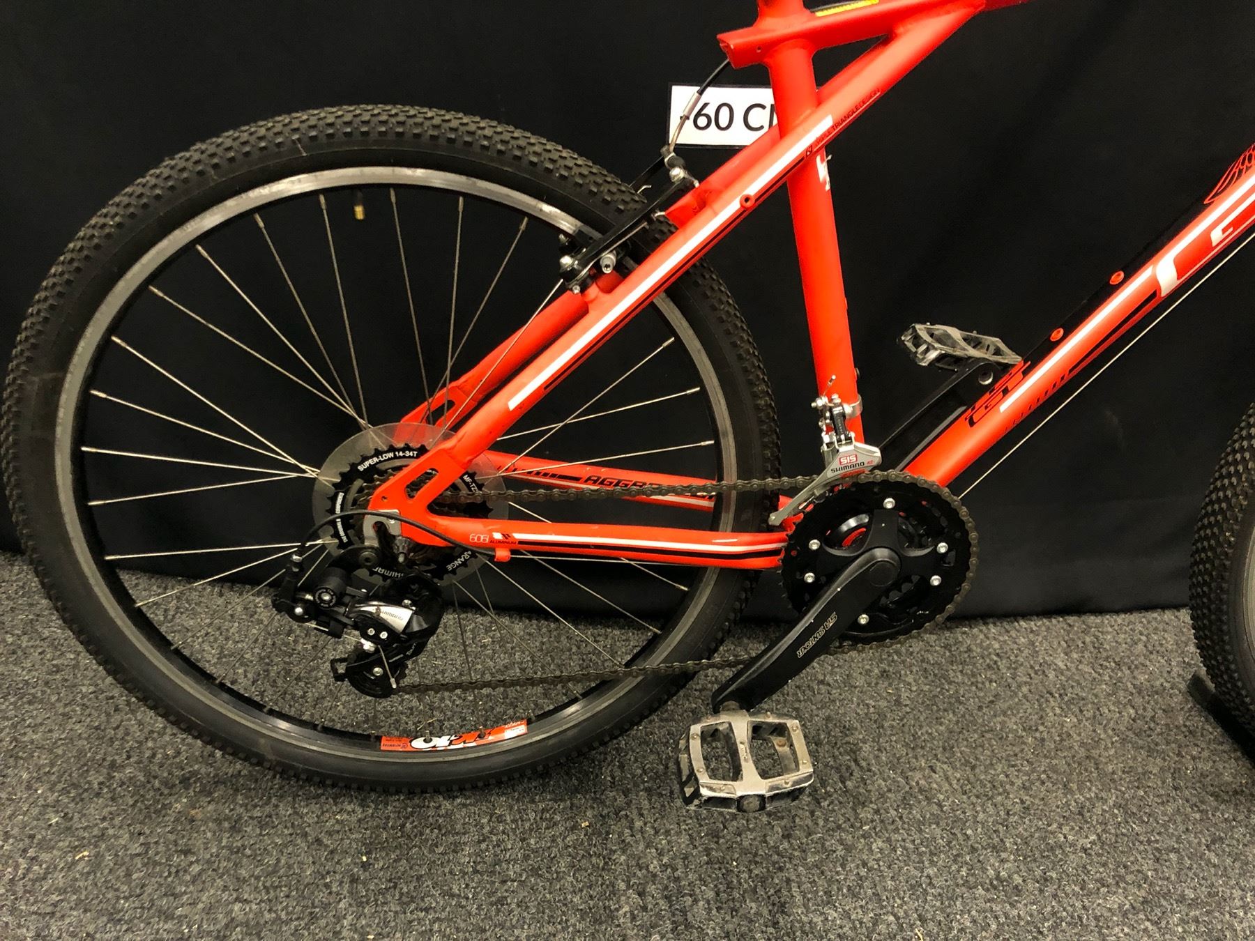 ORANGE GT AGGRESSOR 3.0 21 SPEED FRONT SUSPENSION MOUNTAIN BIKE, REAR ...