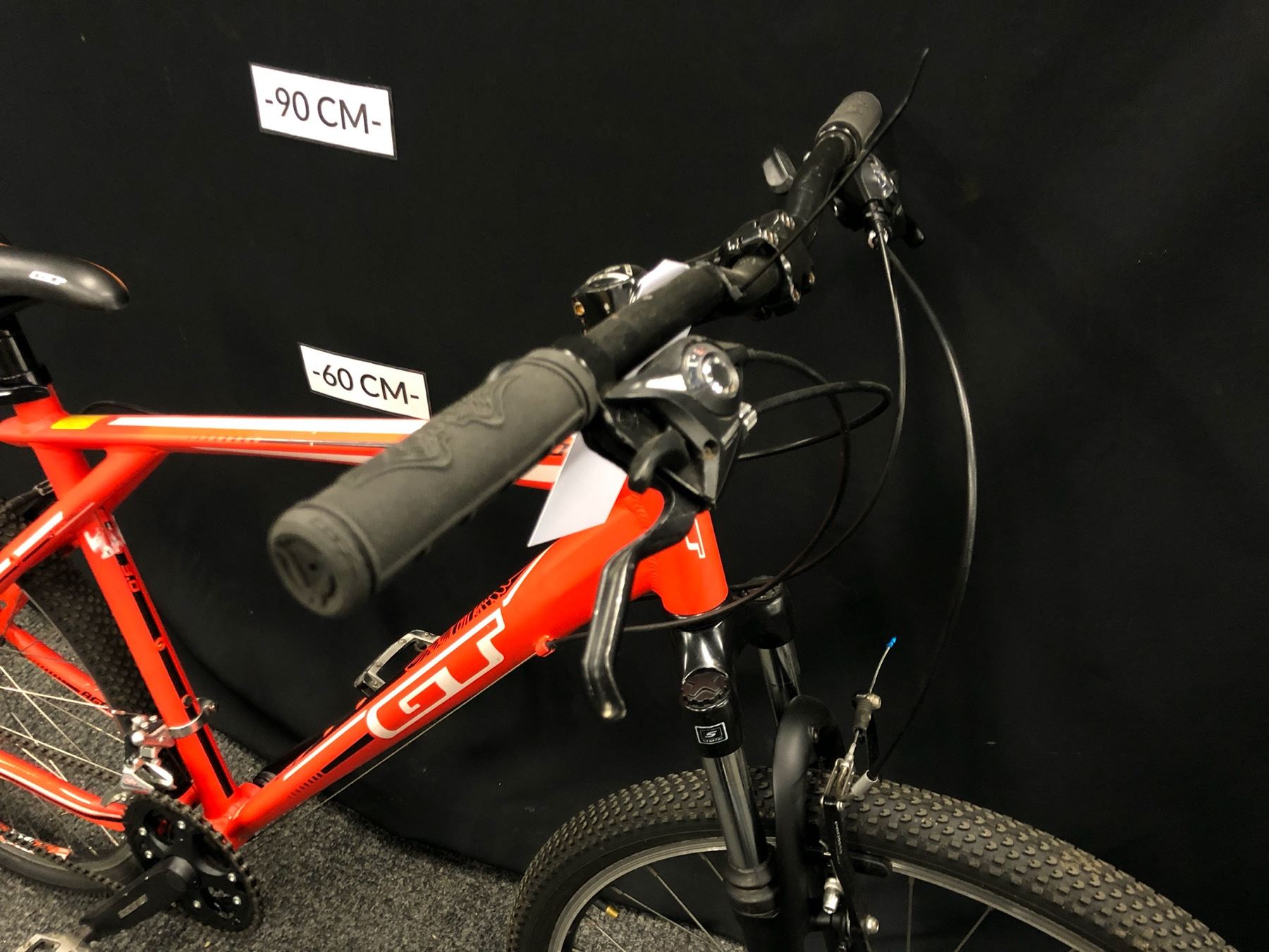 ORANGE GT AGGRESSOR 3.0 21 SPEED FRONT SUSPENSION MOUNTAIN BIKE, REAR ...