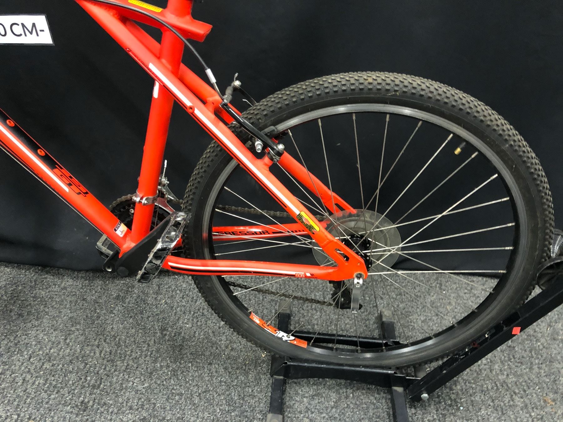 ORANGE GT AGGRESSOR 3.0 21 SPEED FRONT SUSPENSION MOUNTAIN BIKE, REAR ...