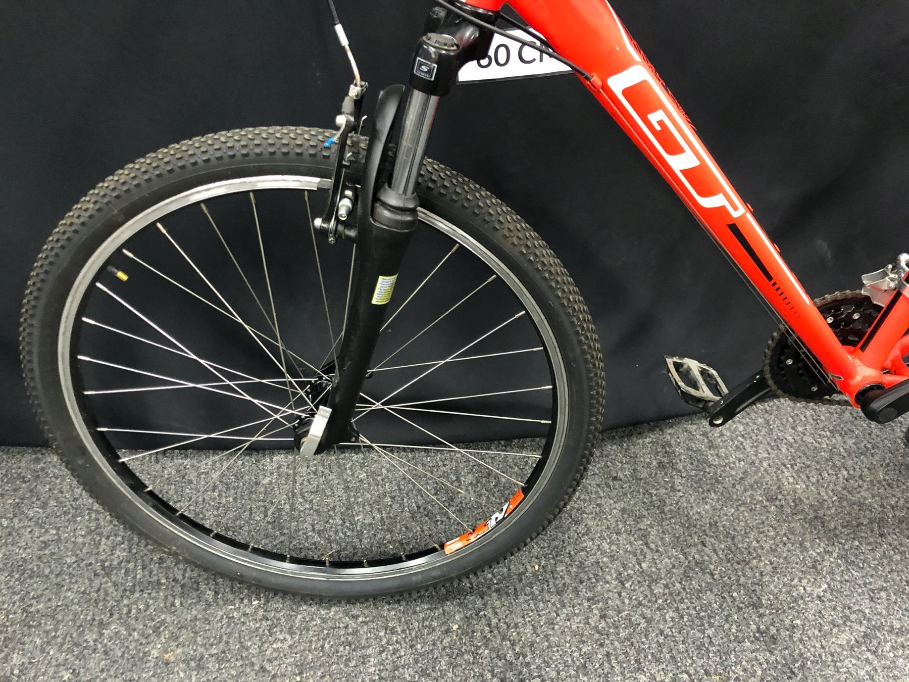 ORANGE GT AGGRESSOR 3.0 21 SPEED FRONT SUSPENSION MOUNTAIN BIKE, REAR ...