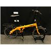 Image 1 : ORANGE MEC ORIGAMI 7 SPEED FOLDING BIKE