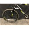 Image 8 : BLACK AND GREEN DIADORA NOUARA 21 SPEED FRONT SUSPENSION MOUNTAIN BIKE, XL FRAME SIZE