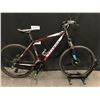 Image 1 : BLACK AND WHITE TROPIX TOR 24 SPEED FRONT SUSPENSION MOUNTAIN BIKE WITH FRONT AND REAR DISC BRAKES,