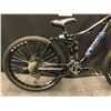 Image 2 : BLACK KONA MINXY 18 SPEED FULL SUSPENSION MOUNTAIN BIKE WITH FRONT AND REAR HYDRAULIC DISC BRAKES,