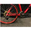 Image 2 : RED SPECIALIZED 24 SPEED FRONT SUSPENSION MOUNTAIN BIKE WITH FRONT AND REAR DISC BRAKES, 21" FRAME