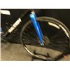 Image 3 : BLACK AND BLUE RALEIGH CADENT 27 SPEED HYBRID TRAIL BIKE WITH FRONT AND REAR HYDRAULIC DISC BRAKES