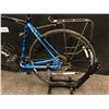 Image 7 : BLACK AND BLUE RALEIGH CADENT 27 SPEED HYBRID TRAIL BIKE WITH FRONT AND REAR HYDRAULIC DISC BRAKES