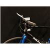 Image 9 : BLACK AND BLUE RALEIGH CADENT 27 SPEED HYBRID TRAIL BIKE WITH FRONT AND REAR HYDRAULIC DISC BRAKES