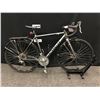 Image 1 : GREY KONA JAKE CX 30 SPEED ROAD BIKE WITH FRONT AND REAR DISC BRAKES, CLIP PEDALS, 53 CM FRAME SIZE