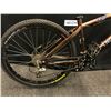 Image 2 : BROWN KONA COWAN 9 SPEED FRONT SUSPENSION DIRT JUMPING BIKE WITH FRONT AND REAR HYDRAULIC DISC