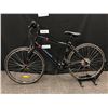 Image 8 : BLACK MIELE UMBRIA 21 SPEED HYBRID TRAIL BIKE, LARGE FRAME SIZE