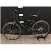 Image 8 : BLACK MIELE UMBRIA 21 SPEED HYBRID TRAIL BIKE, LARGE FRAME SIZE