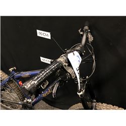 BLUE AND BLACK BRODIE BRUZZA 16 SPEED FRONT SUSPENSION MOUNTAIN