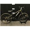 Image 1 : BLACK KONA LANAI 24 SPEED FRONT SUSPENSION MOUNTAIN BIKE WITH FRONT AND REAR DISC BRAKES, 13" FRAME