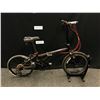 Image 1 : BLACK DAHON SPEED D7 7 SPEED FOLDING BIKE